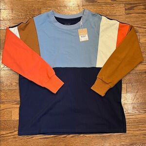 Nani Colorblock Long Sleeve Top